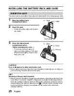 Предварительный просмотр 39 страницы Sanyo Xacti VPC-CG6 Instruction Manual