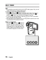 Предварительный просмотр 87 страницы Sanyo Xacti VPC-CG6 Instruction Manual