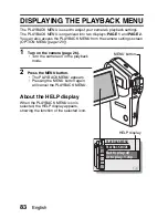 Предварительный просмотр 97 страницы Sanyo Xacti VPC-CG6 Instruction Manual