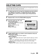 Предварительный просмотр 108 страницы Sanyo Xacti VPC-CG6 Instruction Manual