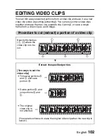 Предварительный просмотр 116 страницы Sanyo Xacti VPC-CG6 Instruction Manual