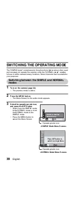 Preview for 48 page of Sanyo Xacti VPC-GH1EX Instruction Manual