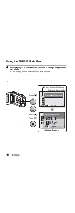 Preview for 50 page of Sanyo Xacti VPC-GH1EX Instruction Manual