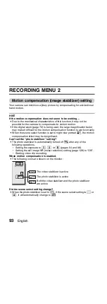 Preview for 102 page of Sanyo Xacti VPC-GH1EX Instruction Manual