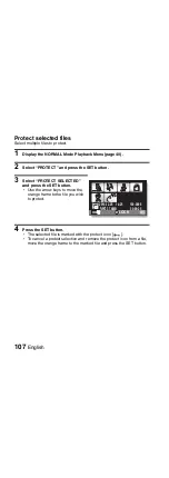 Preview for 116 page of Sanyo Xacti VPC-GH1EX Instruction Manual