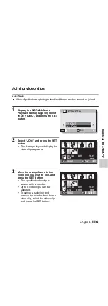 Preview for 125 page of Sanyo Xacti VPC-GH1EX Instruction Manual