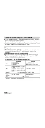 Preview for 162 page of Sanyo Xacti VPC-GH1EX Instruction Manual