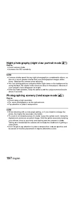 Preview for 206 page of Sanyo Xacti VPC-GH1EX Instruction Manual