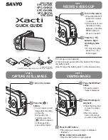 Sanyo XACTI VPC-GH3EX Quick Manual preview