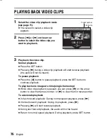 Preview for 78 page of Sanyo Xacti VPC-J1 Instruction Manual