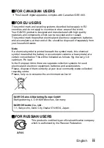 Preview for 3 page of Sanyo Xacti VPC-S120 User Manual