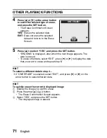 Preview for 74 page of Sanyo Xacti VPC-S4 Instruction Manual