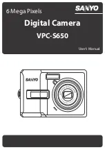 Sanyo Xacti VPC-S650 User Manual предпросмотр