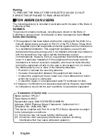 Предварительный просмотр 2 страницы Sanyo Xacti VPC-S7 Instruction Manual