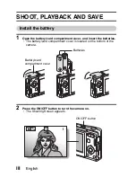 Предварительный просмотр 4 страницы Sanyo Xacti VPC-S7 Instruction Manual