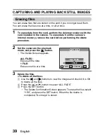 Предварительный просмотр 45 страницы Sanyo Xacti VPC-S7 Instruction Manual