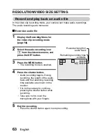 Предварительный просмотр 69 страницы Sanyo Xacti VPC-S7 Instruction Manual