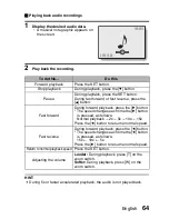 Предварительный просмотр 70 страницы Sanyo Xacti VPC-S7 Instruction Manual