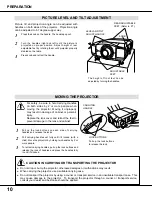 Preview for 10 page of Sanyo XF20 - PLC XGA LCD Projector Owner'S Manual