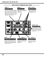 Preview for 12 page of Sanyo XF20 - PLC XGA LCD Projector Owner'S Manual