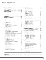 Preview for 3 page of Sanyo XGA ULTRA SHORT-THROW PLC-XL51 Owner'S Manual