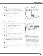 Предварительный просмотр 35 страницы Sanyo XGA ULTRA SHORT-THROW PLC-XL51 Owner'S Manual