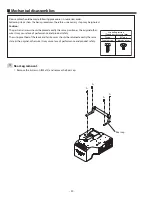 Предварительный просмотр 20 страницы Sanyo XGA ULTRA SHORT-THROW PLC-XL51 Service Manual