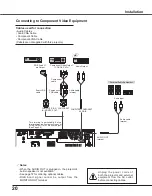 Preview for 20 page of Sanyo XU88 - PLC XGA LCD Projector Owner'S Manual