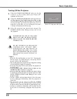 Preview for 22 page of Sanyo XU88 - PLC XGA LCD Projector Owner'S Manual