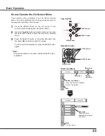 Preview for 23 page of Sanyo XU88 - PLC XGA LCD Projector Owner'S Manual