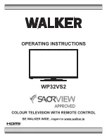 Saorview WP32VS2 Operating Instructions Manual preview