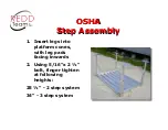 Preview for 4 page of Sapa REDD Team Dura-Grip OSHA Assembly