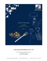 Предварительный просмотр 1 страницы Sapcon SLA 122 Instruction Manual