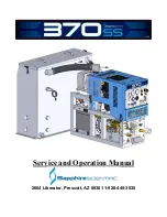 Предварительный просмотр 1 страницы Saphire Scientific 370 SS Service And Operation Manual