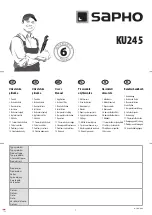 Sapho KU245 User Manual preview