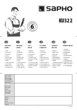 Sapho KU322 User Manual предпросмотр