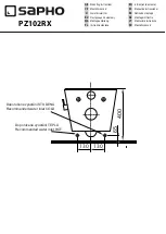 Sapho PZ102RX Mounting Instructions preview