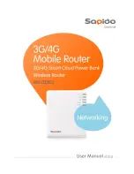 Sapido MB-1132G3 User Manual preview