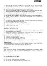 Preview for 3 page of Sapir SP-1001-BS18 Instruction Manual