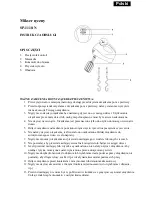 Preview for 4 page of Sapir SP-1110-M Instruction Manual