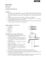 Sapir SP-1110-Y Instruction Manual preview