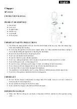 Preview for 1 page of Sapir SP-1111-I Instruction Manual