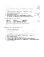 Preview for 5 page of Sapir SP-1112-GC2 Instruction Manual