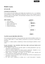 Preview for 3 page of Sapir SP-1112-PS Instruction Manual