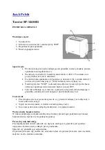 Предварительный просмотр 3 страницы Sapir SP-1440-B1 Instruction Manual