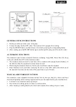 Preview for 3 page of Sapir SP-1445-N Instruction Manual