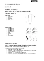 Sapir SP-1810-BN Instruction Manual preview