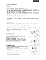 Preview for 4 page of Sapir SP-1991-BT800 Instruction Manual