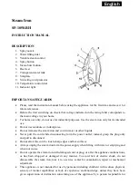 SAPIRHOME SP-1050-BH Instruction Manual preview