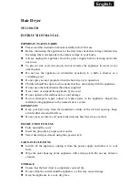 SAPIRHOME SP-1100-CM Instruction Manual preview